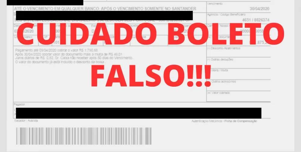 Criar Boleto Falso 4